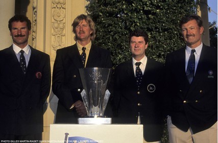 America's cup - San Diego 1995 - Louis Vuitton Cup - Paul Cayard - Peter Blake - Yves Carcelle - John Bertrand