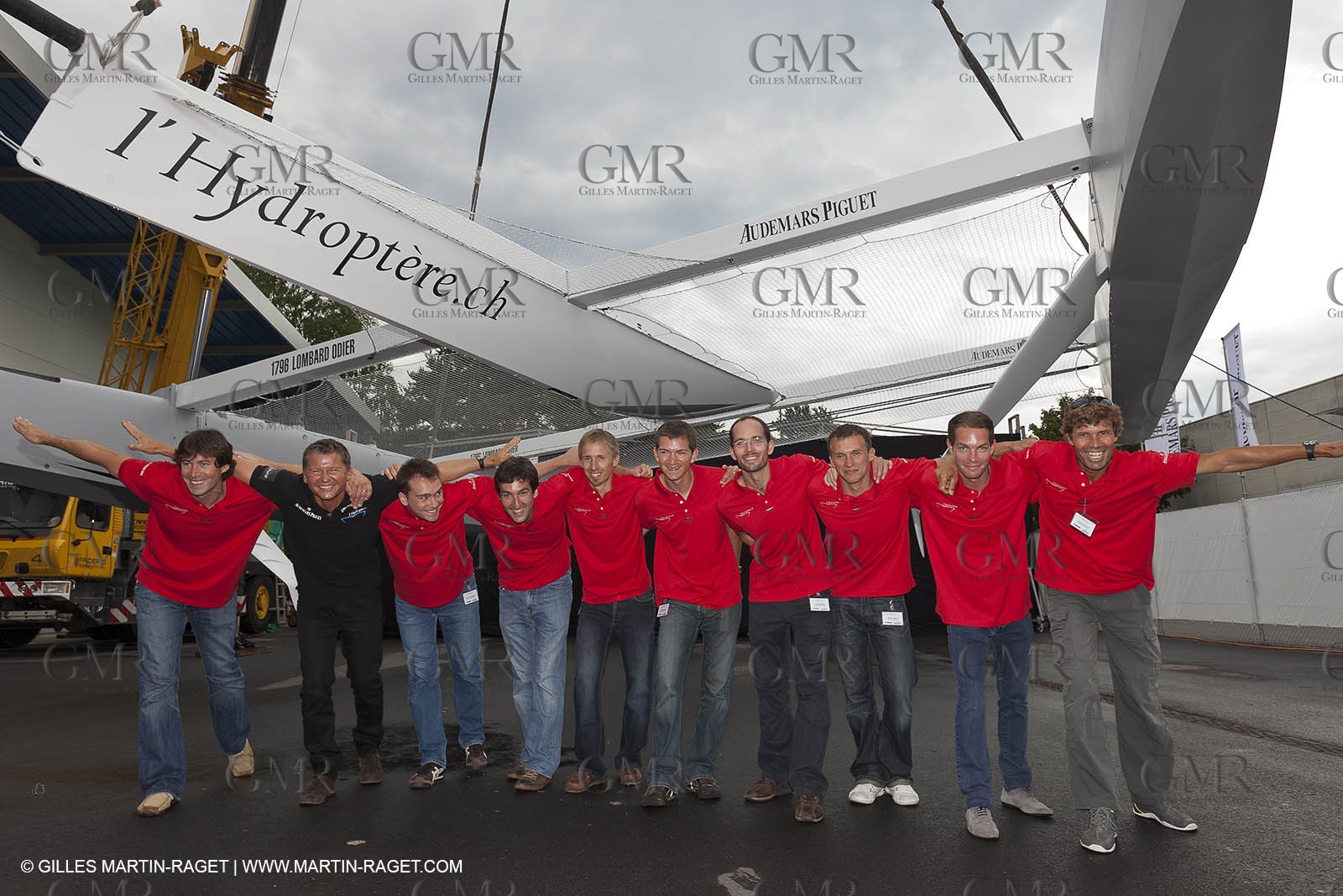 23 08 2010 - Ecublens (SUI) - L'Hydroptère.CH - Project launch