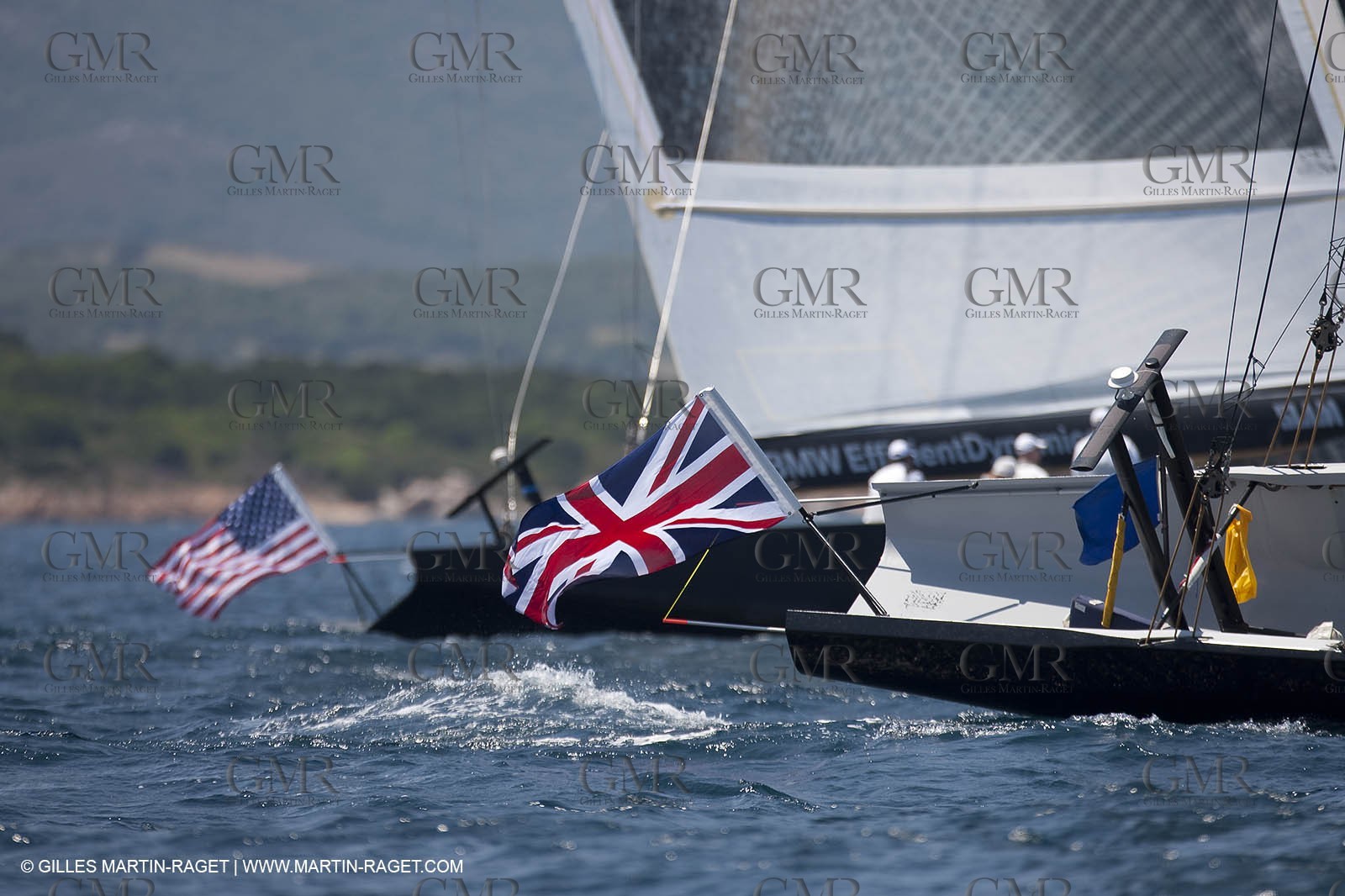 19 05 2010 - La Maddalena (ITA, Sardinia) Louis Vuitton Trophy - BMW ORACLE Racing - Training