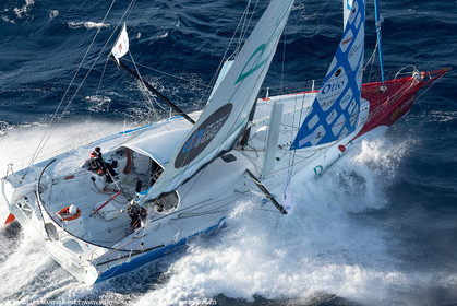 13 07 2017, Port Camargue (FRA,30), Transat Jacques Vabre 2017, Bastide Otio (Kito de Pavant, Yannick Bestaven), offshore trainings