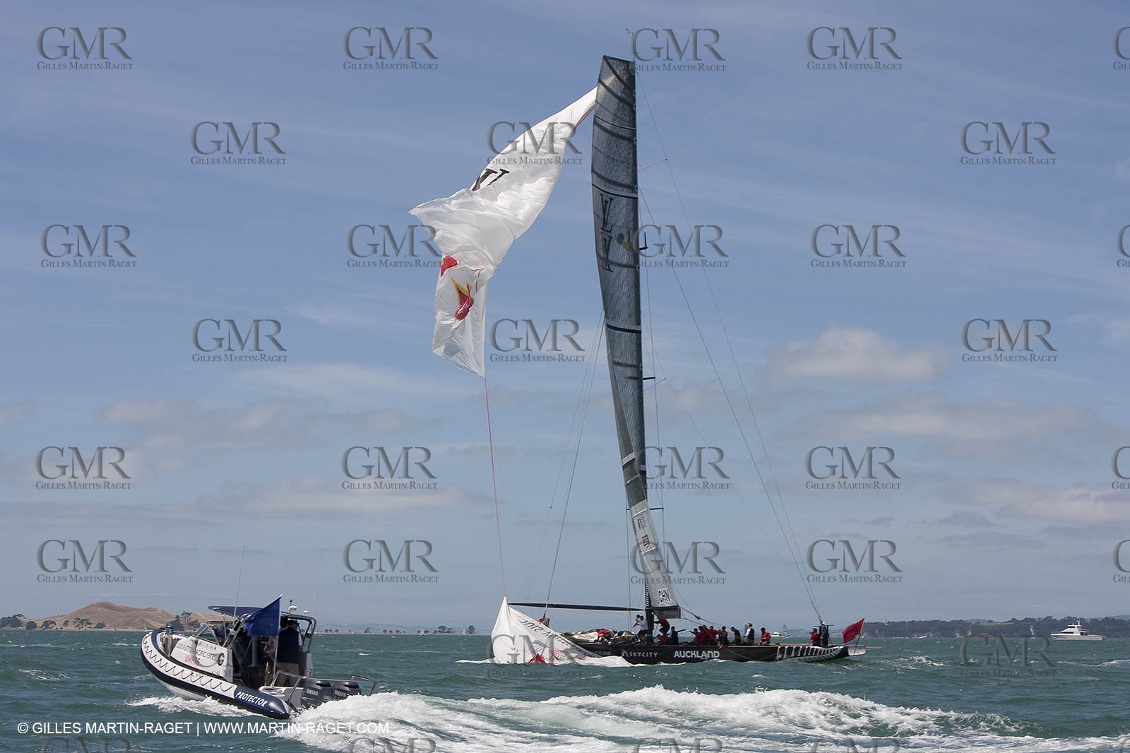 31 01 2009 - Auckland (NZL) -  Louis Vuitton Pacific Series -  Racing Day 2