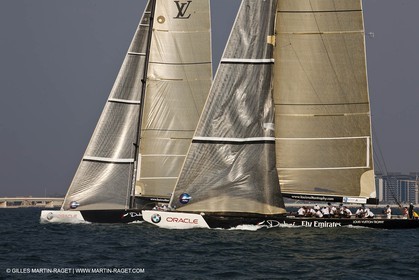 14 11 2010 - Dubai (UAE) - Dubai Louis Vuitton Trophy -  BMW ORACLE Racing - Training - Race Day 1