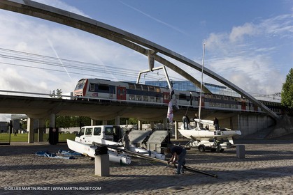 26 05 2008 - Paris (Fra, 75) - Présentation de l'Equipe Olympique de Voile sélectionnée pour les JO de Pékin