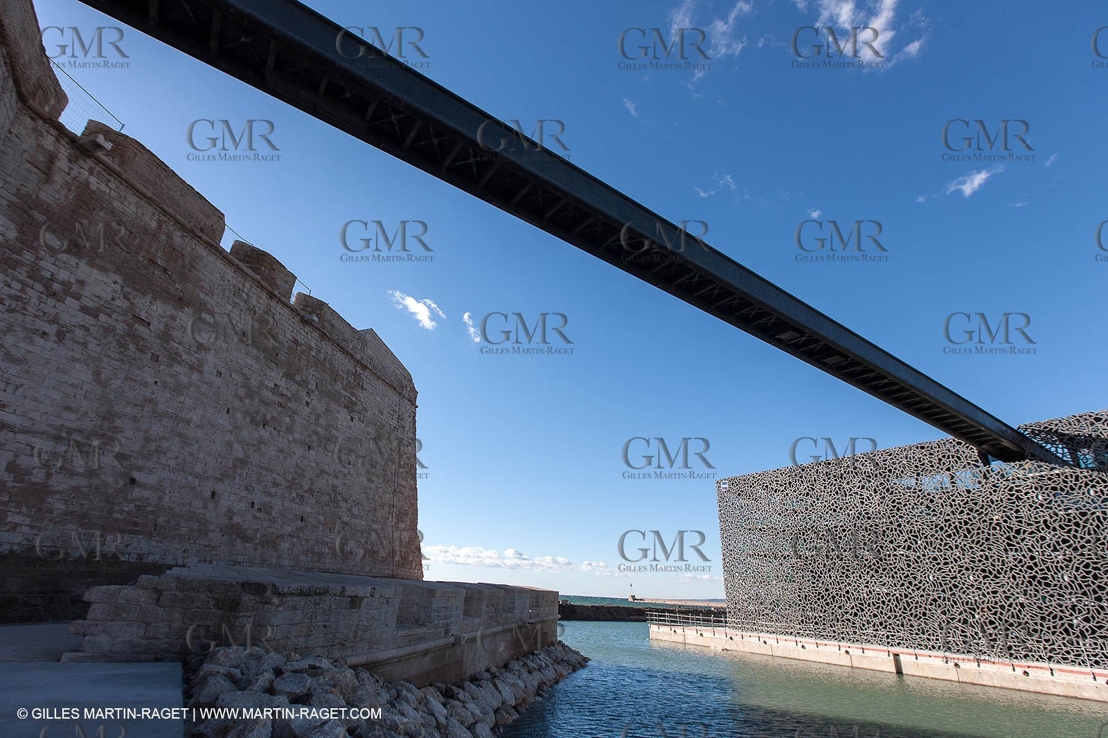 11 01 2013 - Marseille (FRA,13) - Marseille Provence 2013, European capital of Culture, J4 Esplanade, MUCEM Museum and Villa Mediterranée.