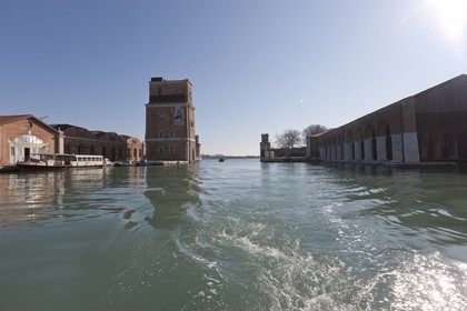 20 02 2012 - Venezia (ITA) - 34th America'sCup - Venezia 2012 America's Cup World Series - The Arsenale where the AC45 moorings, public village, media center and Club 45 will be located