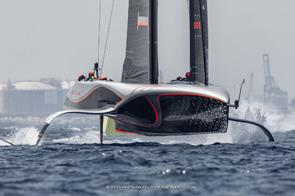 24 08 2024, Barcelona (ESP), Louis Vuitton 37th America's Cup, Louis Vuitton Prelilinary Regatta, Race Day 3