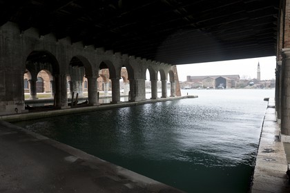 20 02 2012 - Venezia (ITA) - 34th America'sCup - Venezia 2012 America's Cup World Series - The Arsenale where the AC45 moorings, public village, media center and Club 45 will be located