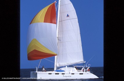 Multicoque sous voile