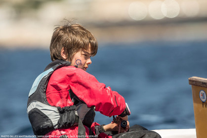 14 04 2016, Marseille (FRA,13), SNIM Dériveurs, Coupe Internationale de Printemps Optimist, Day 4