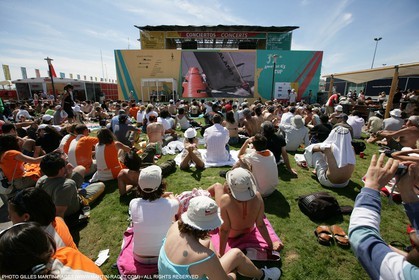 03 06 2007-Valencia (Spain)- 32nd America's Cup - Louis Vuitton Cup Final - Day 3
