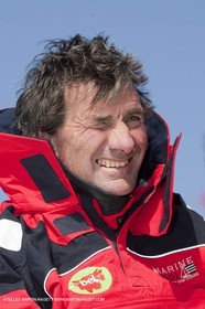 13 03 2010 -  La Grande Motte   Port Camargue (FRA) - Groupe Bel - Kito de Pavant   Sebastien Audigane training for Transat AG2R