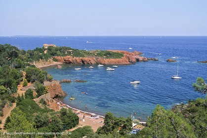 France - Côte d'Azur - Esterel cliffs