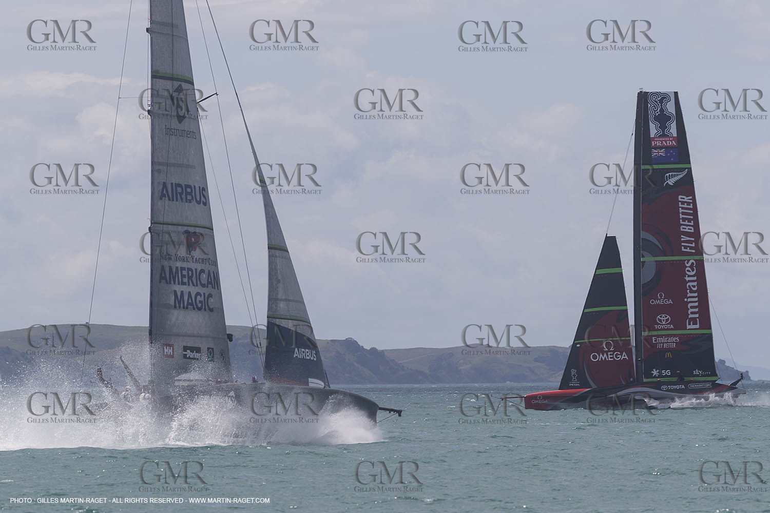 08 12 2020 - Auckland (NZL) - 36th America's Cup - Practice Sessions - Day 1