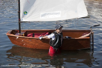 24 05 2010 - Hyères (FRA,83) - wooden optimist