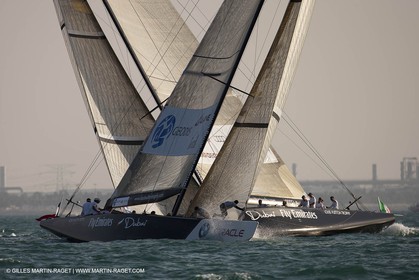 16 11 2010 - Dubai (UAE) - Dubai Louis Vuitton Trophy -  BMW ORACLE Racing Vs Synergy