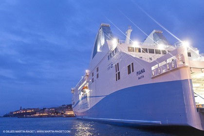 01-31-12   Marseilles (FRA,13) Bastia (FRA,Corsica)   Launching cruising trip and Christening ceremony of PIANA, last ferry ship from La Meridionale