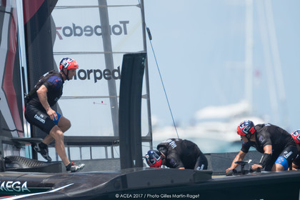 17 06 2017 - Bermuda (BDA) - 35th America's Cup 2017 - 35th America's Cup Match Presented by Louis Vuitton, Race day 1