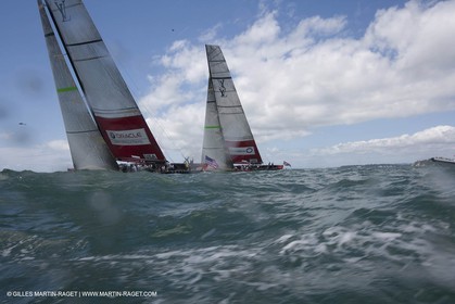 06 02 2009 - Auckland (NZL) - Louis Vuitton Pacific Series - Racing Day 6 - Round Robin 2