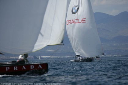 14 05 2007-Valencia (Spain)- 32nd America's Cup - Louis Vuitton Cup - Semi-final - Day 1 - BMW ORACLE racing