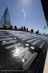 03 09 06 - Porto Cervo (Sardinia) - Maxi World Cup 2006 - A bord Wally 90 Tango