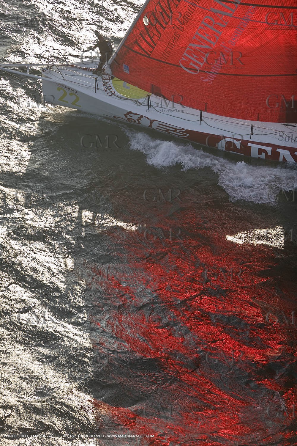 27 09 2008 - Lorient (FRA, 56) - Generali - Yann Eliès - Vendée Globe 2008 Training