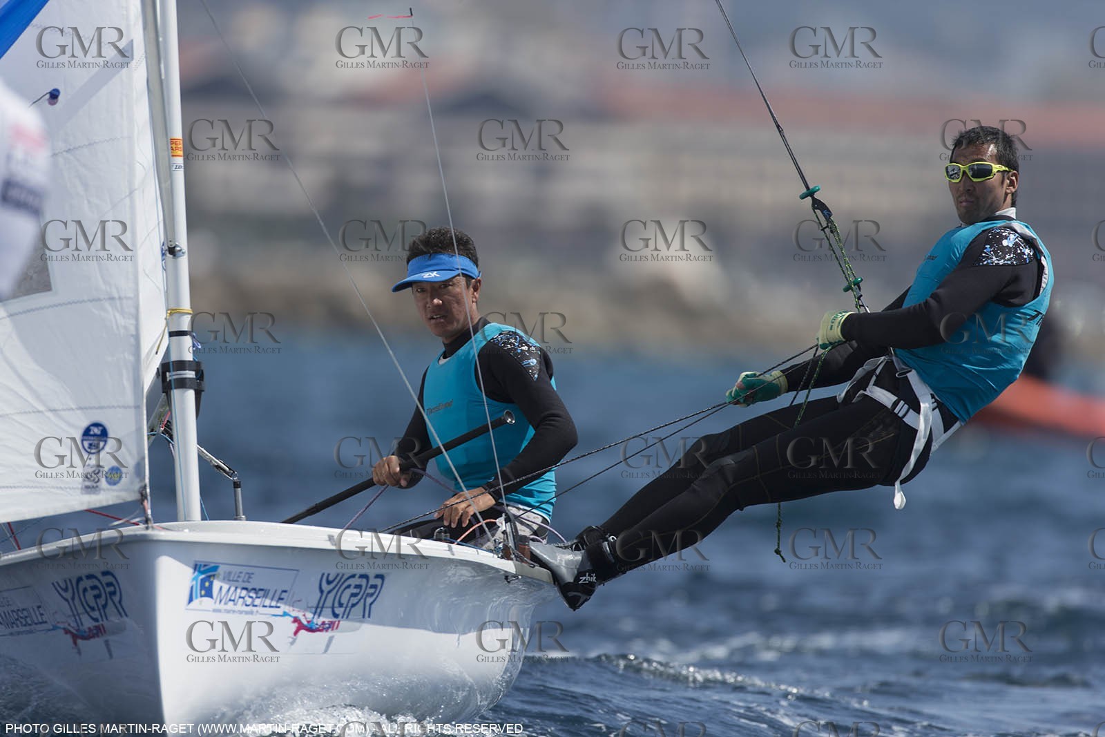 12 04 2015, Marseille (FRA), Yachting Club de la Pointe Rouge - Coupe Internationale de Printemps des 470, Final Day