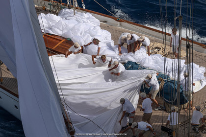 03 10 2023, Saint-Tropez (FRA,83), Les Voiles de Saint-Tropez 2023, Race Day 3