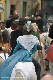 Arlésiennes en costume - Fête des Gardians - Arles