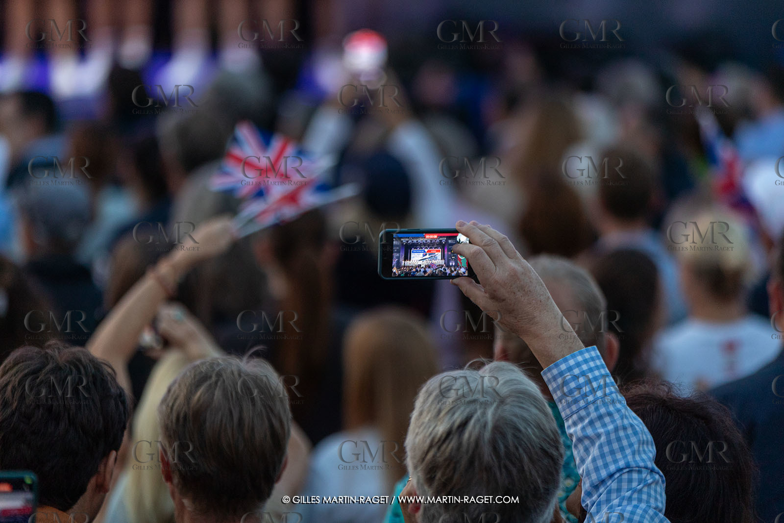 04 10 2024, Barcelona (ESP), 37th America's Cup, Louis Vuitton Cup Final, Race Day 7 , Prizegiving