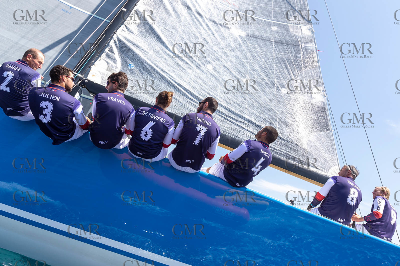 07 06 2021, Marseille (FRA,13), SSL Team France, Entraînement à bord de Tonerre de Glenn
