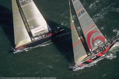 Courses à la voile, Coupe de l'America 2003, America's Cup 2003, Auckland (NZL), Alinghi