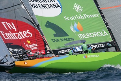 15 05 2007-Valencia (Spain)- 32nd America's Cup - Louis Vuitton Cup - Semi-final - Day 2 - BMW ORACLE racing