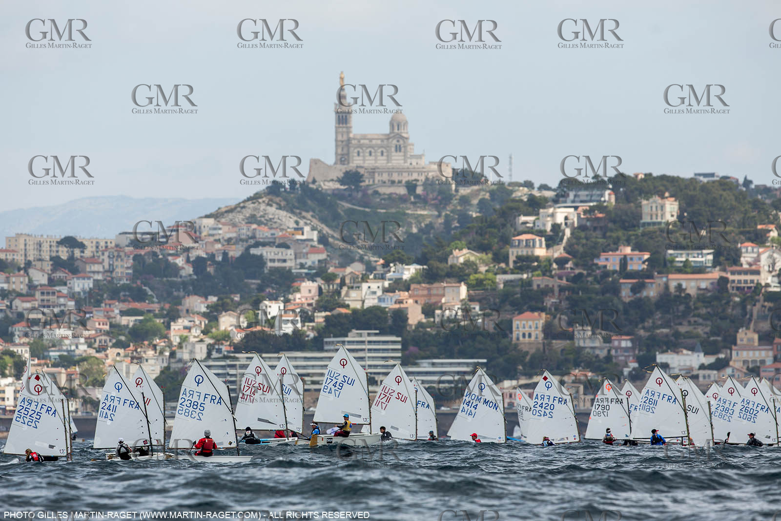 15 04 2016, Marseille (FRA,13), SNIM Dériveurs, Coupe Internationale de Printemps Optimist, Final Day