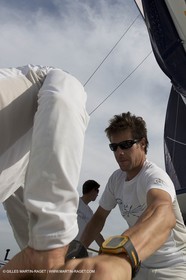05 07 2012 - New York (USA) - Ocean Krys Race - Speed runs in fornt of NY city