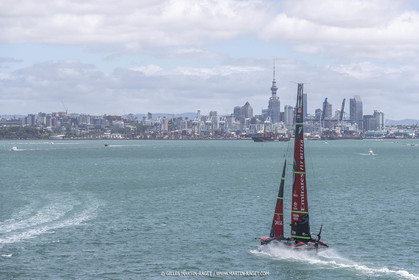 11 12 2020 - Auckland (NZL) - 36th America's Cup - Practice Sessions - Day 3 - Emirates Team New Zealand