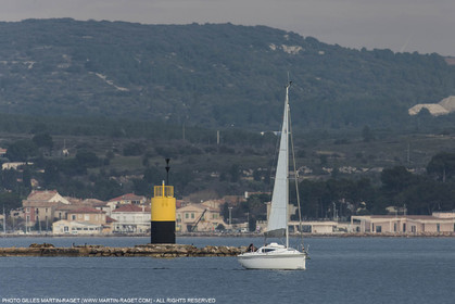 28 01 2016, Sète (FRA,34), Cruising on Thau Basin