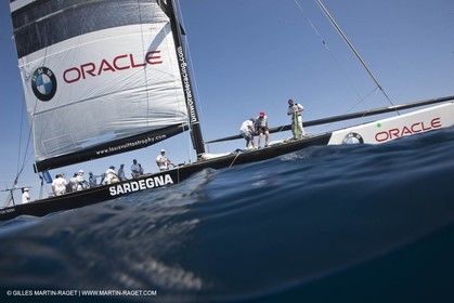 23 05 2010 - La Maddalena (ITA, Sardinia) Louis Vuitton Trophy - BMW ORACLE Racing - Racing Day 2