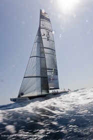 23 05 2010 - La Maddalena (ITA, Sardinia) Louis Vuitton Trophy - BMW ORACLE Racing - Racing Day 2