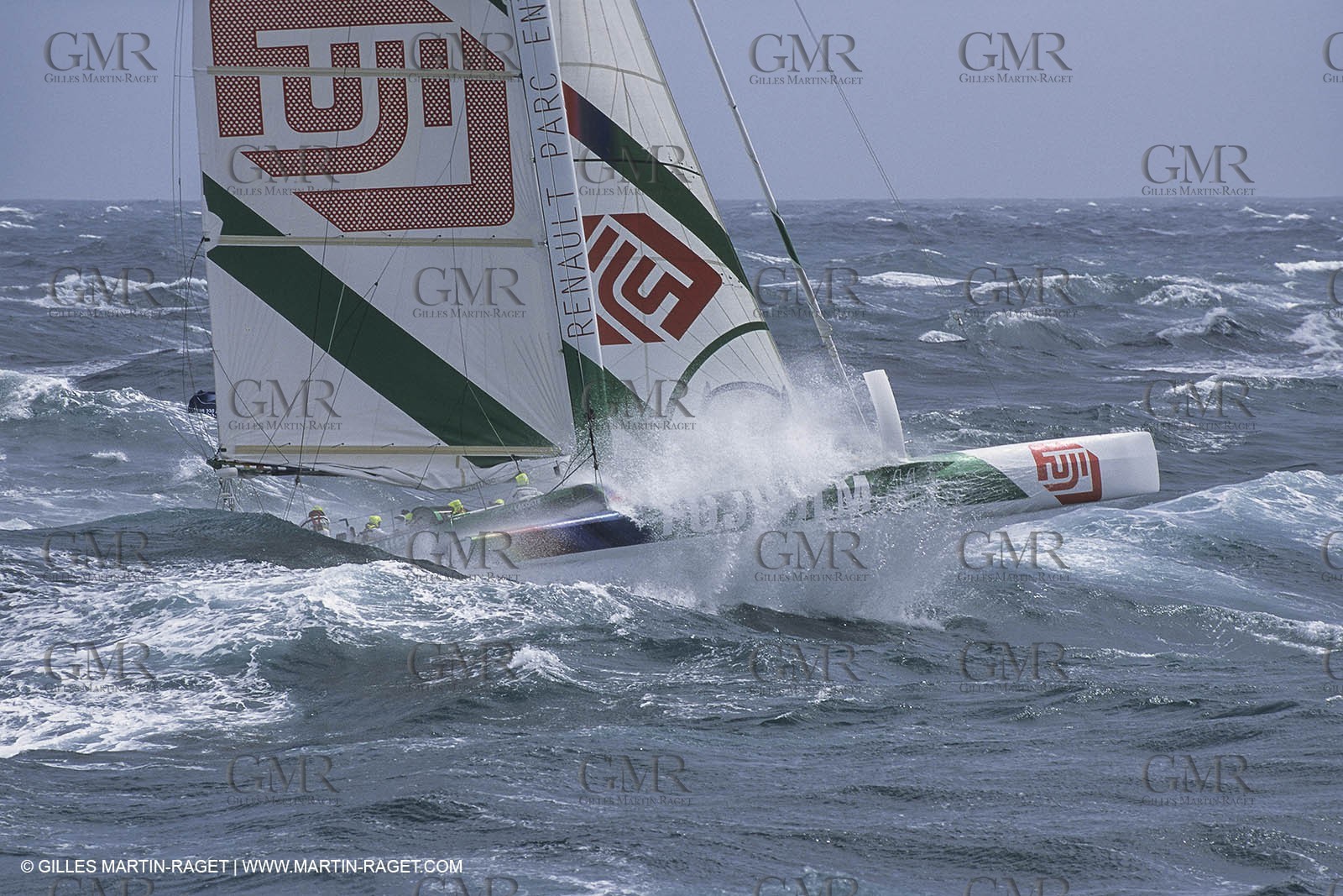 Yacht Racing, Multihull, ORMA 60, Loick Peyron, Fujicolor