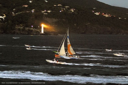 - Mac Arthur Ellen - Arrivée en Gaudeloupe - Winner -  Classe Imoca - Route du Rhum 2002