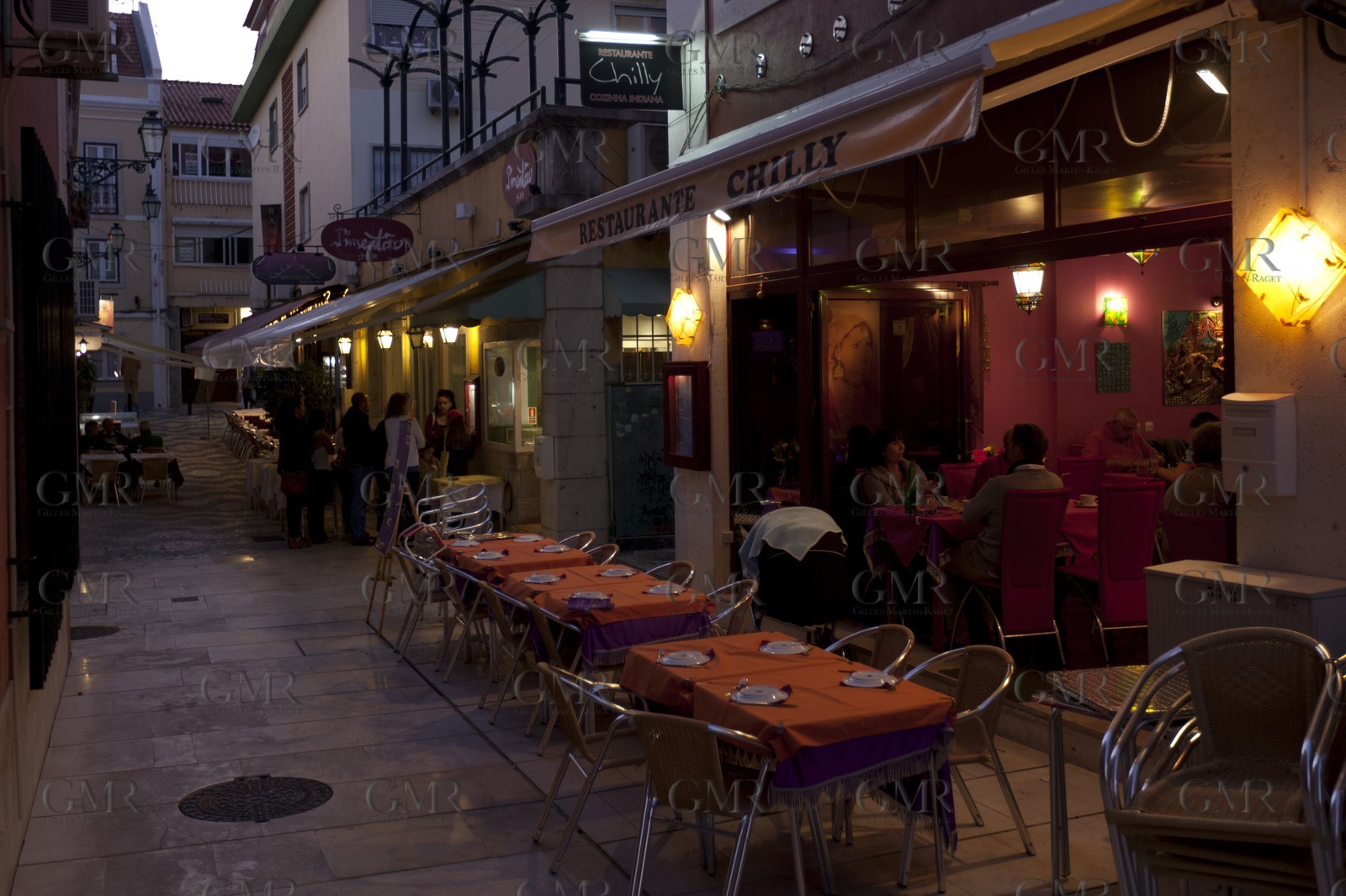 19 07 2011 - Cascais (POR) - 34th America's Cup - AC World Series - Cascais 2011 - Cascais by night.