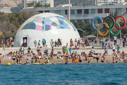 06 08 2024, Marseille (FRA), Paris 2024 Olympic Games, Sailing, Race Day 9
