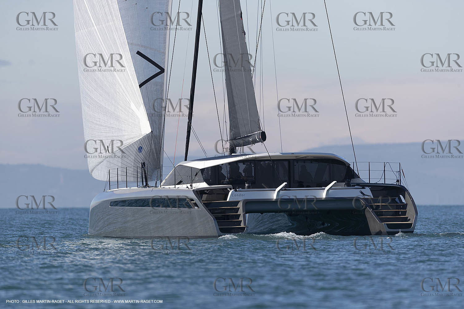 05 02 2019, La Grande Motte (FRA,34), Gunboat 68 sail testing  2