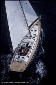 Monocoque de croisiere sous voile