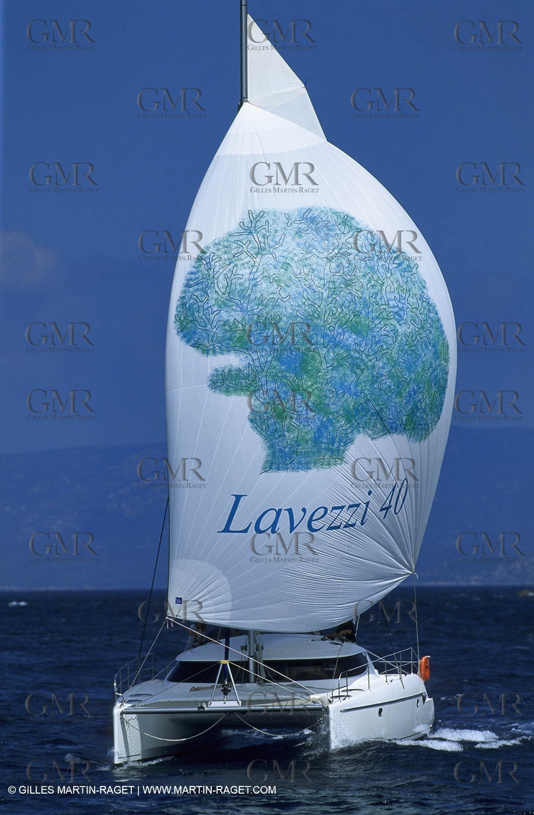 Cruising multihull sailing