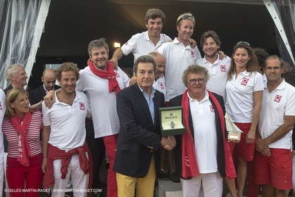 06 10 2013 - Saint-Tropez (FRA,83) - Voiles de Saint-Tropez 2013 - Prizegiving