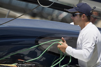 05 07 2012 - New York (USA) - Ocean Krys Race - Speed runs in fornt of NY city