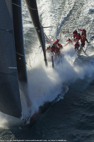 24 mars 2016   Marseille (FRA,13), SFS II (skipper Lionel Péan), dernière sortie d'entraînement avant la SNIM