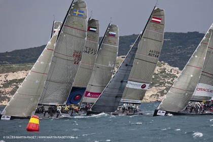 21 04 2009 - Cagliari (ITA, Sardinia) - RC44 Championship Tour - RC 44 Cagliari Cup - Training day