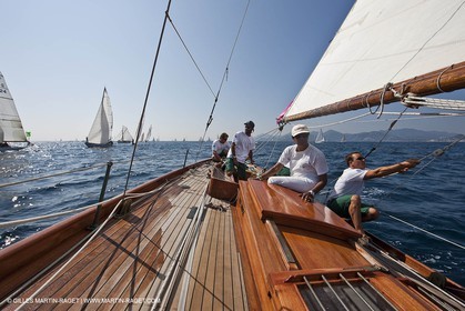 23 09 2009 - Cannes (FRA,83) - Régates Royales - A bord Pen duick